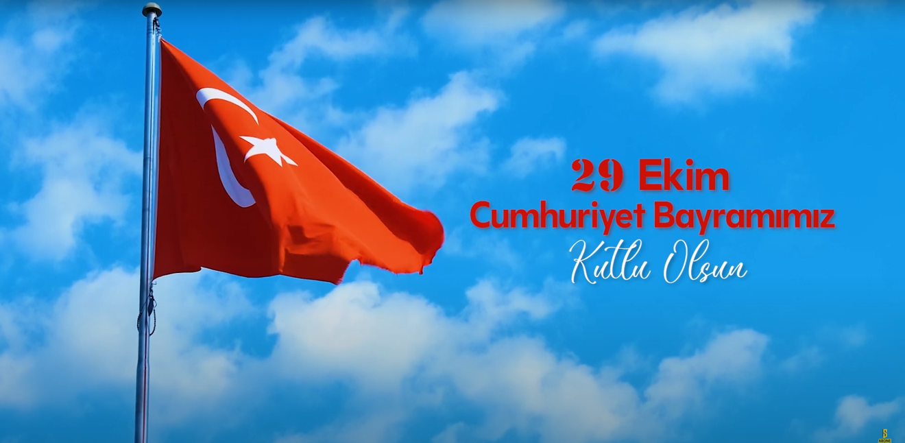 Cumhuriyetimizin 101. Yıl Dönümü kutlu olsun!